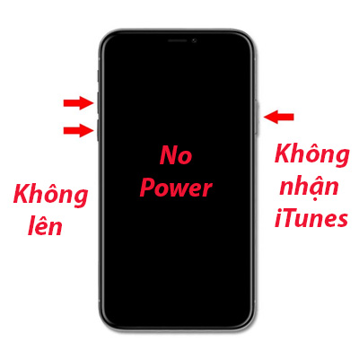 iPhone 12 không bật nguồn lên được