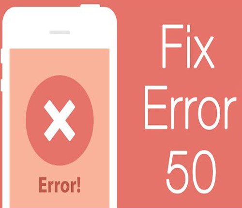 Lỗi 50 restore iphone 6