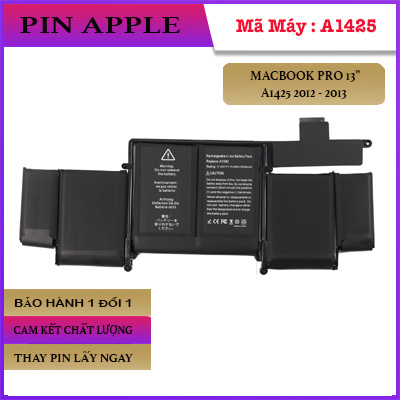 Thay Pin Macbook Pro 13 inch A1425 2012-2013
