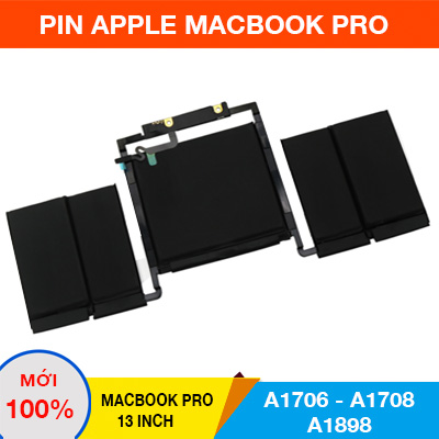 Thay Pin Macbook Pro 13 inch A1708 2016-2017